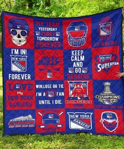 New York Rangers For Fan Gift Quilt