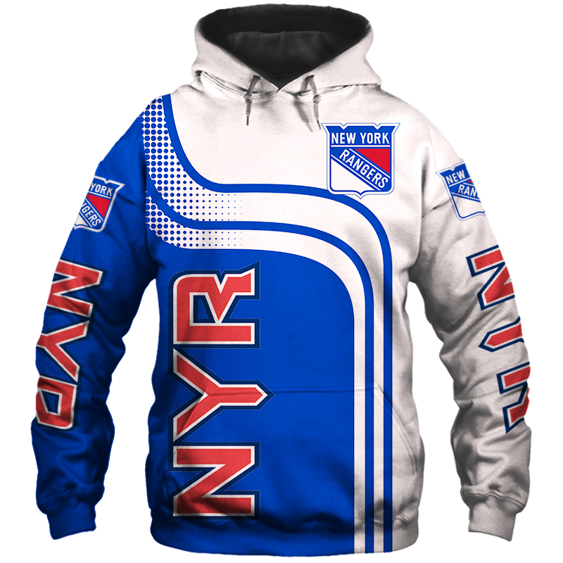 New York Rangers Hoodie Zip Hoodie Pullover Gift for Fans