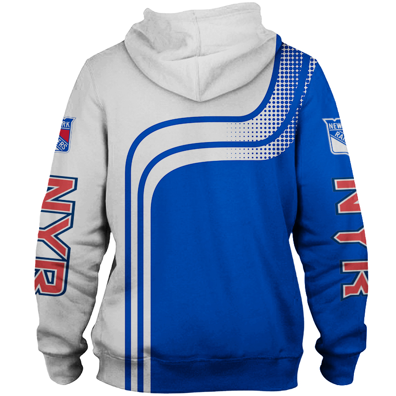 New York Rangers Hoodie Zip Hoodie Pullover Gift for Fans - Image 3