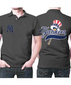New York Yankees Chest Logo Mlb 3d Designed For New York Yankees Fans New York Yankees Lovers Polo Shirt All Over Print Shirt 3d T-shirt
