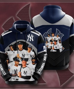 New York Yankees Custom Sport All Over Print Hoodie 3D