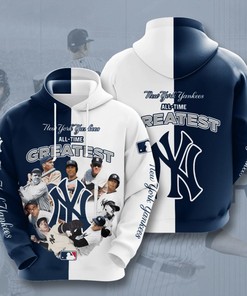 New York Yankees Custom Sport All Over Print Hoodie 3D 19