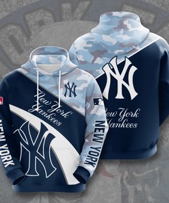 New York Yankees Custom Sport All Over Print Hoodie 3D 20