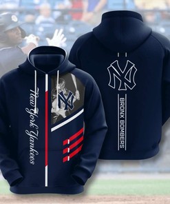 New York Yankees Custom Sport All Over Print Hoodie 3D 24