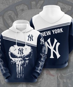 New York Yankees Custom Sport All Over Print Hoodie 3D 25