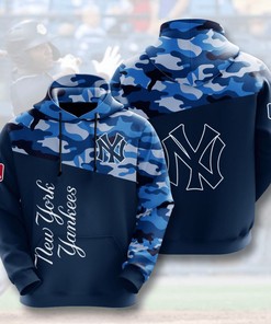 New York Yankees Custom Sport All Over Print Hoodie 3D 26