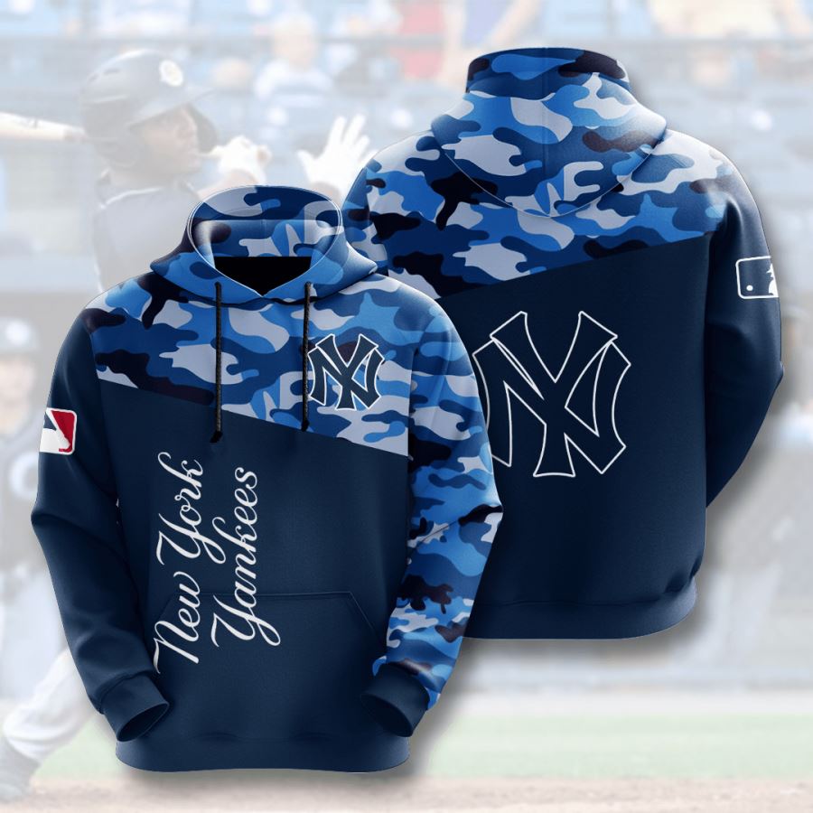 New York Yankees Custom Sport All Over Print Hoodie 3D 26