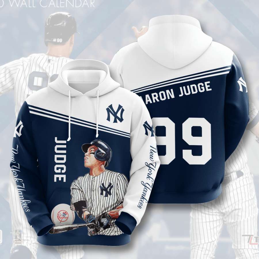 New York Yankees Custom Sport All Over Print Hoodie 3D 28