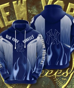 New York Yankees Custom Sport All Over Print Hoodie 3D 32