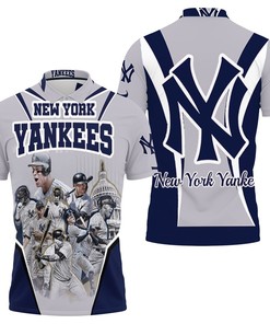 New York Yankees Sanchez Austin Torres Andujar Line Up For Fan Polo Shirt All Over Print Shirt 3d T-shirt