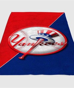 New York Yankees Sherpa Fleece Blanket Gifts for Family, for Couple