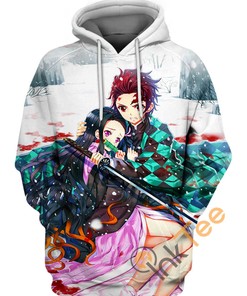 Nezuko Vs Tanjirou Hoodie 3D