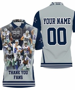 Nfc East Division Champions Dallas Cowboy Super Bowl 2021 Thank You Fans Personalized 3D All Over Print Polo Shirt