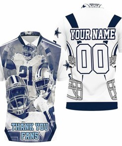Nfc East Division Champions Dallas Cowboys Super Bowl 2021 Thank You Fans Personalized 3D All Over Print Polo Shirt