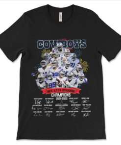 Nfc East Division Champions Dallas Cowboys T-Shirt