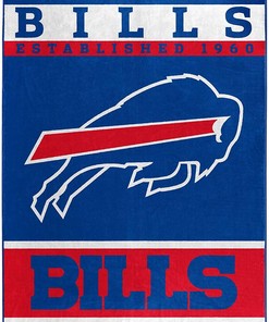Nfl Buffalo Bills Sherpa Blanket Fleece Blanket Gifts for Fans