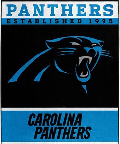 Nfl Carolina Panthers Sherpa Blanket Fleece Blanket Gifts for Nfl Fans