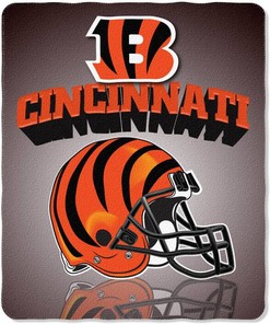 Nfl Cincinnati Bengals Sherpa Blanket Fleece Blanket Gifts for Fans
