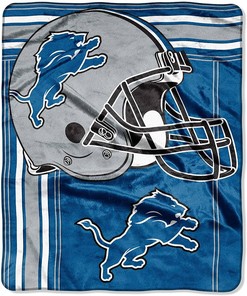 Nfl Detroit Lions Sherpa Blanket Fleece Blanket Gifts for Nfl Fans