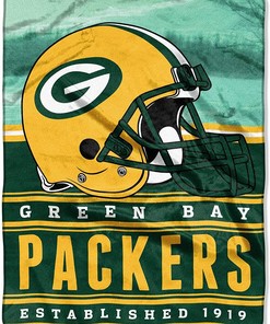 Nfl Green Bay Packers Sherpa Blanket Fleece Blanket Gifts for Fans