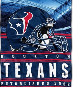 Nfl Houston Texans Sherpa Blanket Fleece Blanket Gifts for Fans