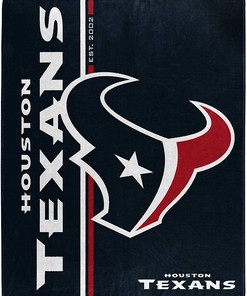 Nfl Houston Texans Team Colors Sherpa Blanket Fleece Blanket Gifts for Fans