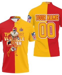 Nfl Kansas City Chiefs Mvp Patrick Mahomes 15 Afc West Division Champion Personalized 3D All Over Print Polo Shirt