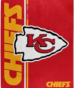 Nfl Kansas City Chiefs Team Colors Sherpa Blanket Fleece Blanket Gifts for Fans