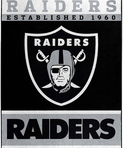 Nfl Las Vegas Raiders Sherpa Blanket Fleece Blanket Gifts for Fans
