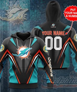 Nfl Miami Dolphins Hoodie 3D Custom Your Name Number