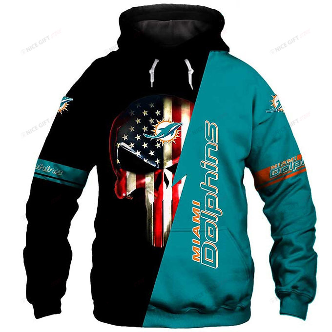 Nfl Miami Dolphins Hoodie 3D For Miami Dolphins Fan