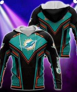 Nfl Miami Dolphins Hoodie 3D For Nfl Fans