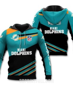 Nfl Miami Dolphins Hoodie 3D Full Print