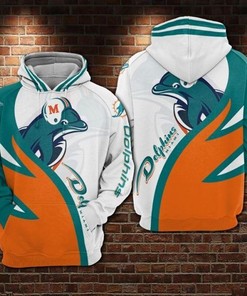 Nfl Miami Dolphins Hoodie 3D Limited Edition