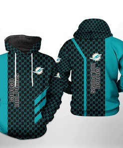 Nfl Miami Dolphins Hoodie 3D Printed Gifts For Nfl Fans