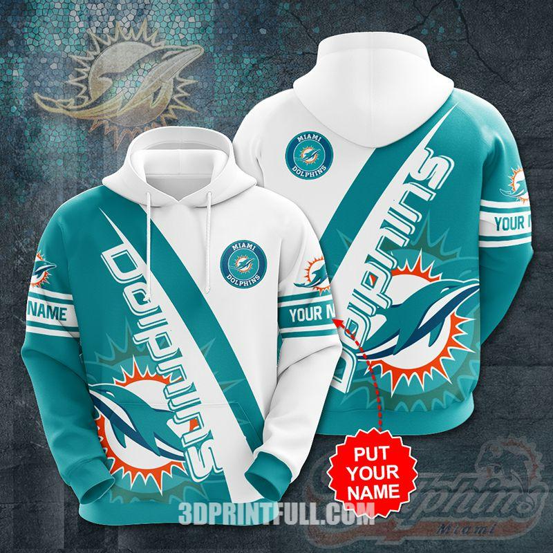 Nfl Miami Dolphins Hoodie Camo  Edition All Over Print