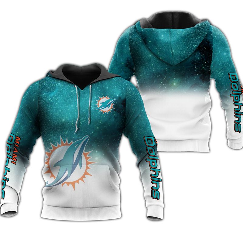 Nfl Miami Dolphins Hoodie Limited Edition All Over Print