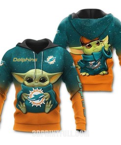 Nfl Miami Dolphins Hoodie Punisher Skull 3D