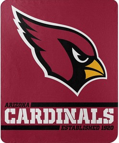 Nfl Team Logo Arizona Cardinals Team Sherpa Blanket Fleece Blanket Gifts for Fans