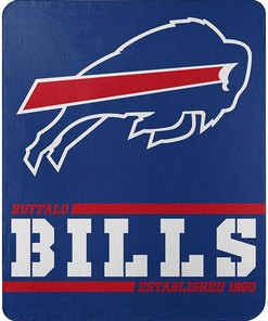 Nfl Team Logo Buffalo Bills Team Sherpa Blanket Fleece Blanket Gifts for Fans