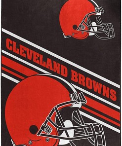 Nfl Team Logo Cleveland Browns Sherpa Blanket Fleece Blanket Gifts for Fans