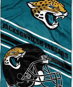Nfl Team Logo Jacksonville Jaguars Sherpa Blanket Fleece Blanket Gifts for Fans