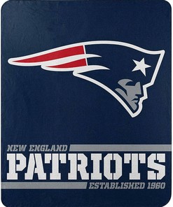 Nfl Team Logo New England Patriots Team Sherpa Blanket Fleece Blanket Gifts for Fans