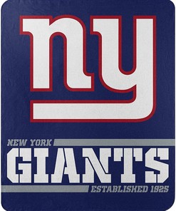 Nfl Team Logo New York Giants Team Sherpa Blanket Fleece Blanket Gifts for Fans