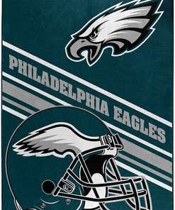 Nfl Team Logo Philadelphia Eagles Sherpa Blanket Fleece Blanket Gifts for Fans