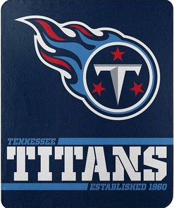 Nfl Team Logo Tennessee Titans Team Sherpa Blanket Fleece Blanket Gifts for Fans