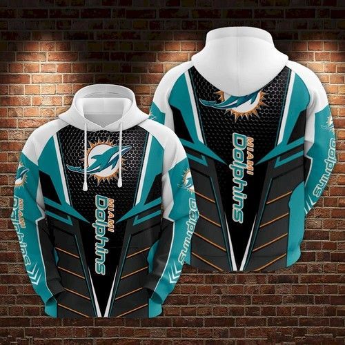 Nflmiami Dolphins Hoodie Limited Hoodie 3D Full Print