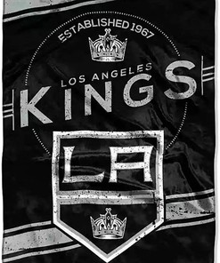 Nhl Los Angeles Kings Sherpa Blanket Fleece Blanket Gifts for Fans