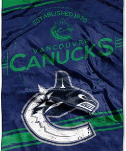 Nhl Vancouver Canucks Sherpa Blanket Fleece Blanket Gifts for Fans