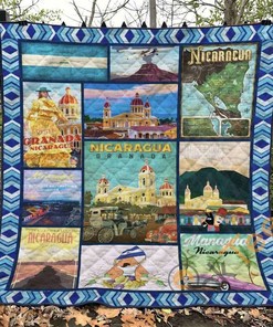 Nicaragua Quilt Blanket Bedding Set